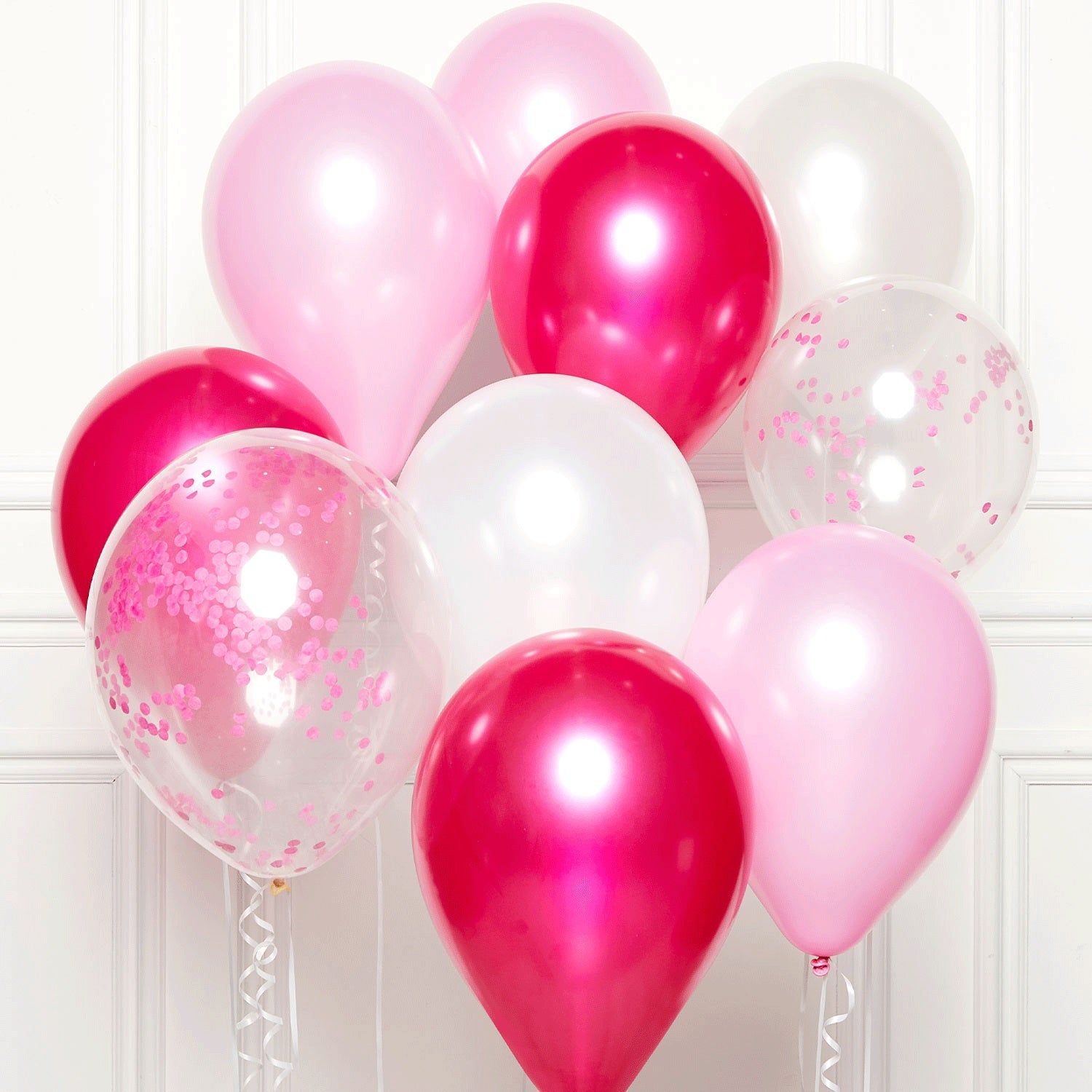 Pink DIY Latex Balloon Kits 10pcs
