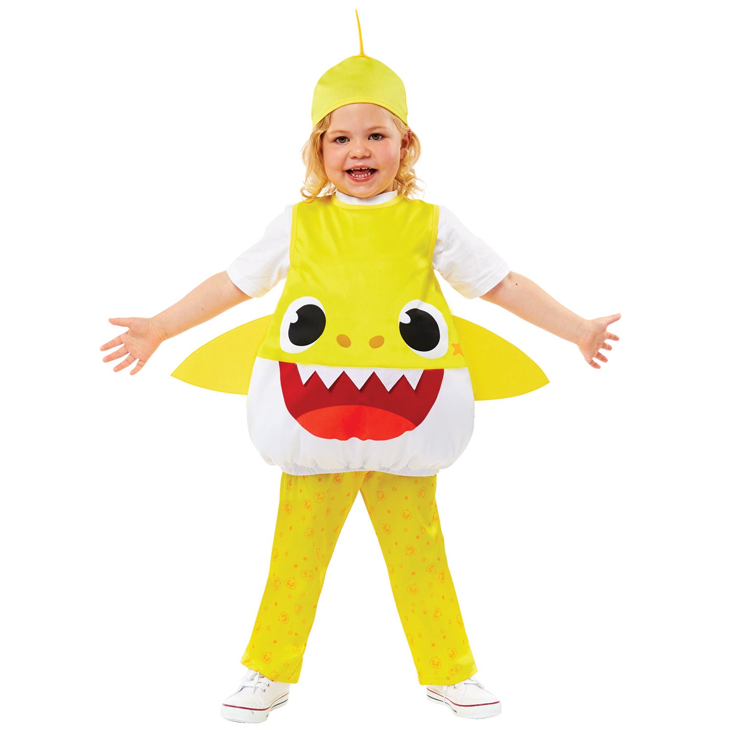 Toddler Baby Shark Yellow Costume