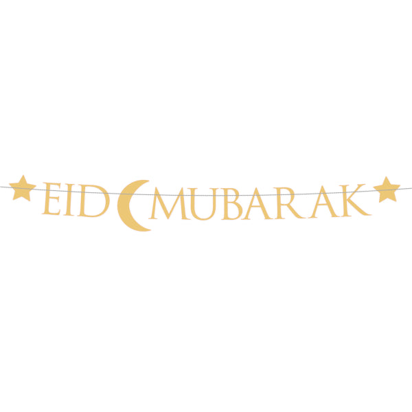Eid Ramadan Letter Banner