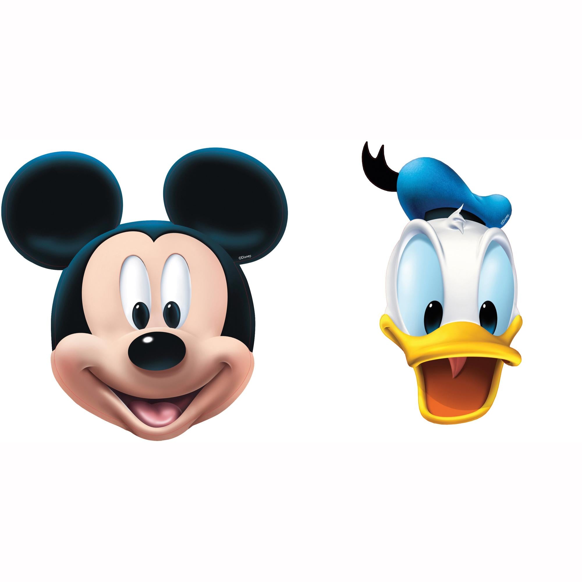 Mickey Mouse Masks Disney 4pcs Costumes & Apparel - Party Centre