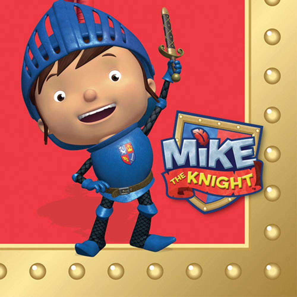 Mike The Knight Luncheon Tissues 16pcs Printed Tableware - Party Centre