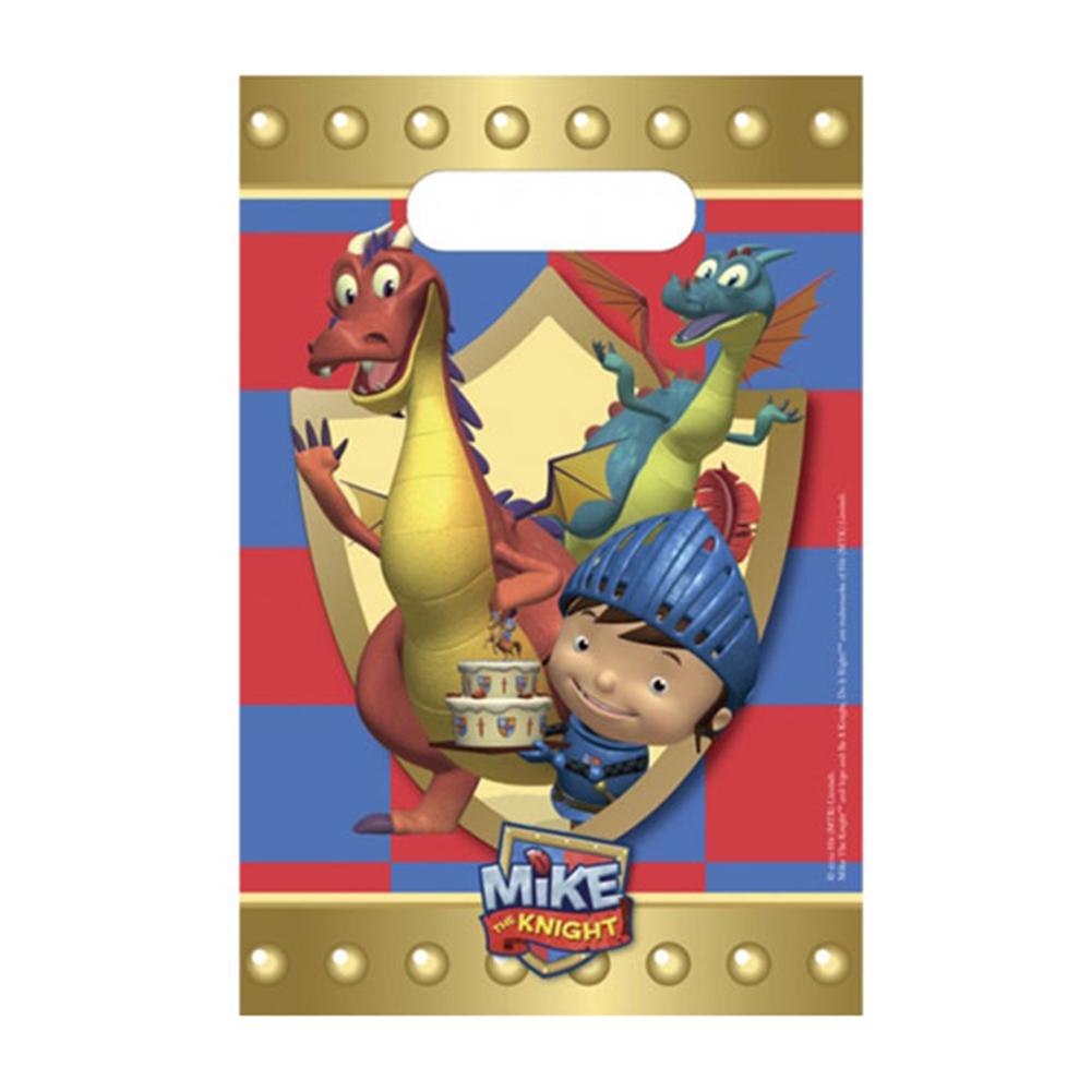 Mike The Knight Party Bags 8pcs Favours - Party Centre