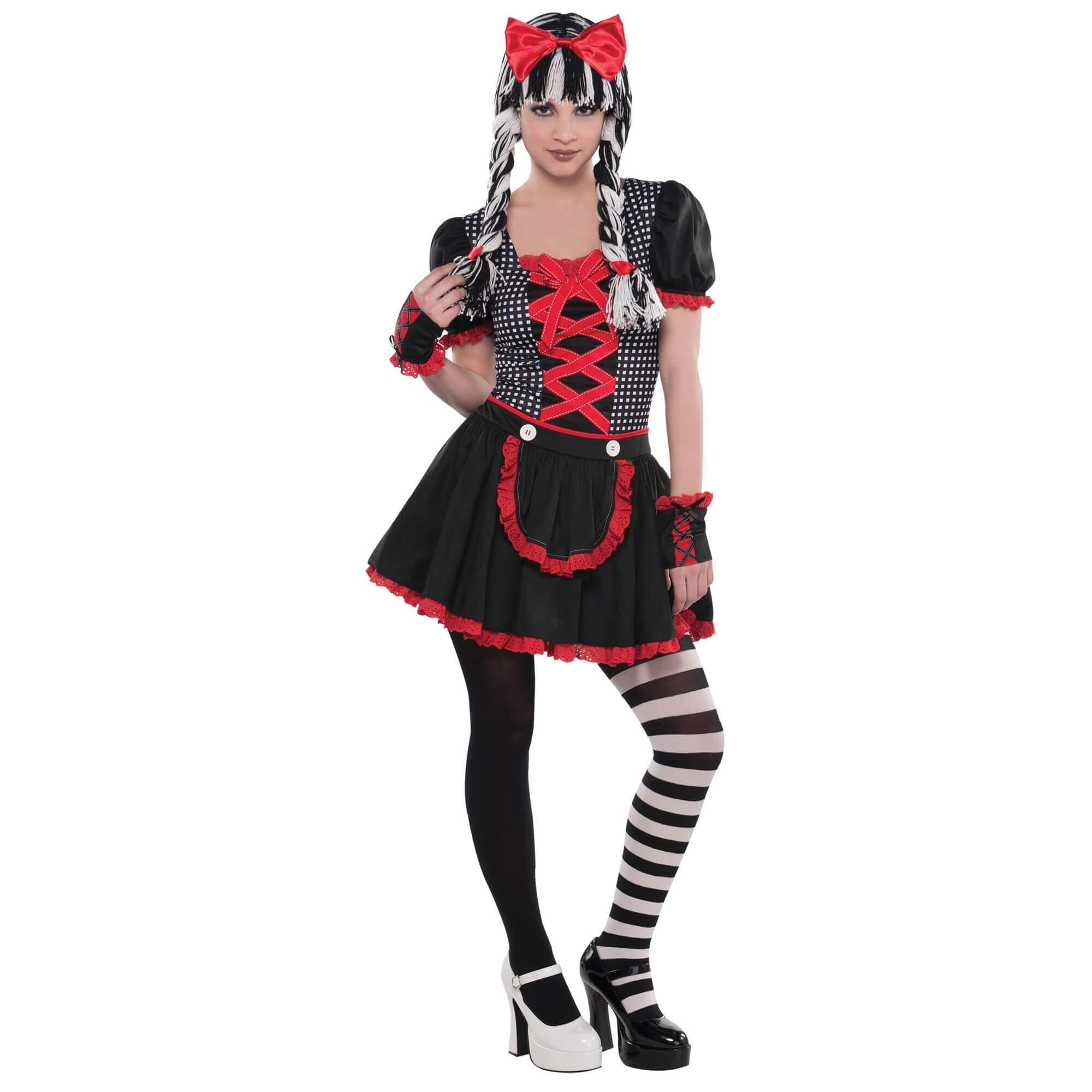 Teen Goth Doll Costume Costumes & Apparel - Party Centre