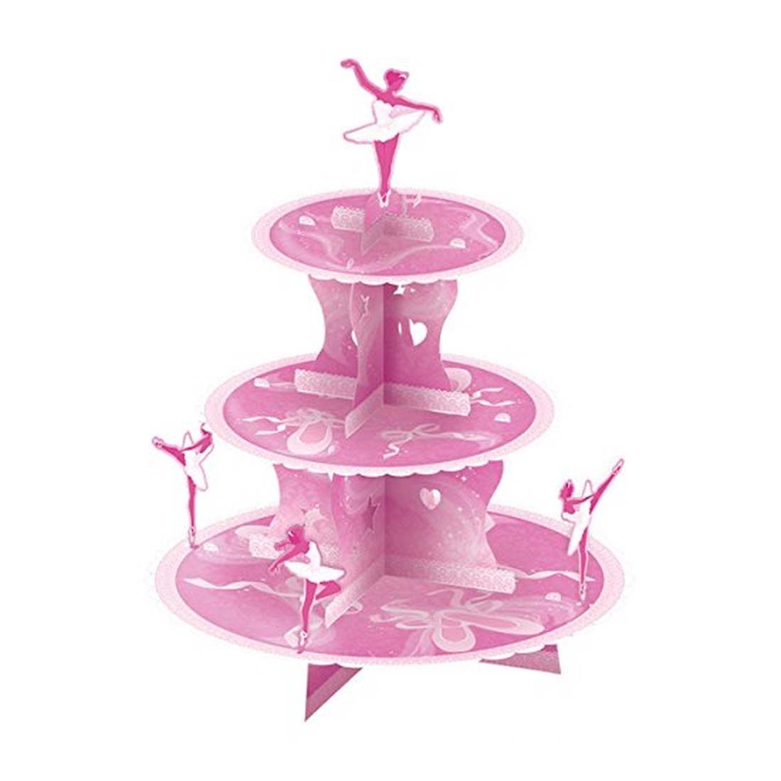 Ballet 3 Tier Cake Stand Party Accessories - Party Centre