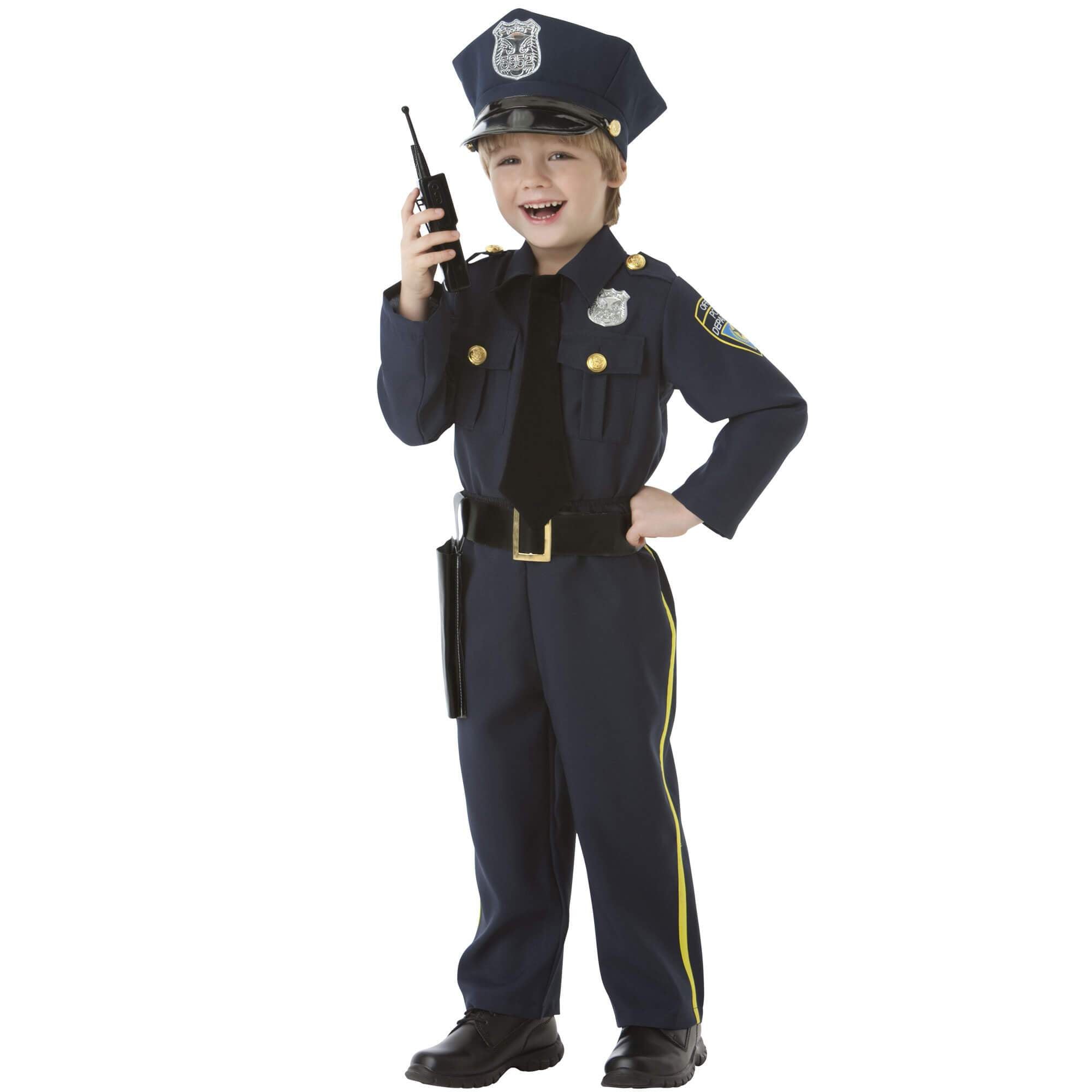 Child Police Officer Costume Costumes & Apparel - Party Centre