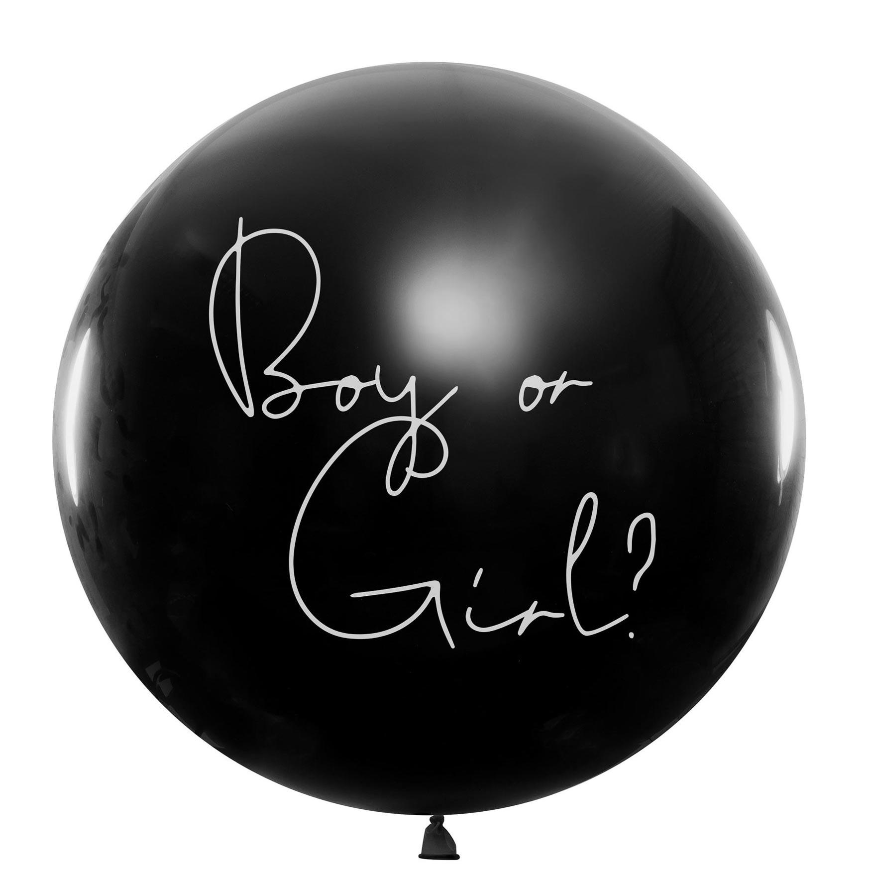 Gender Reveal Boy Latex Balloon 36in Balloons & Streamers - Party Centre