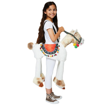 Child Ride On Llama Costume Costumes & Apparel - Party Centre