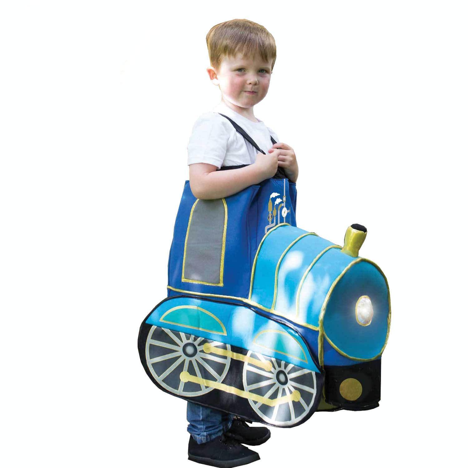 Child Ride On Light and Sound Train Costume Costumes & Apparel - Party Centre
