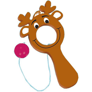 Christmas Reindeer Bulls Eye Game Pinata - Party Centre