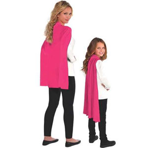 Pink Cape Costumes & Apparel - Party Centre