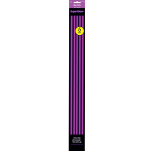 Purple Glow Necklaces 22in, 5pcs Party Accessories - Party Centre