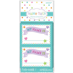 Baby Shower Name Tags Party Accessories - Party Centre