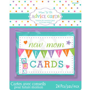 Baby Shower New Mommy Advice Cards Pinata - Party Centre
