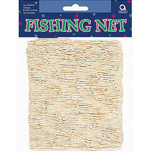 Natural Fish Net 6 x 8ft Pinata - Party Centre