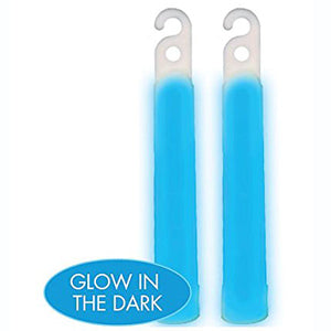 Blue Glow Sticks 4in, 2pcs Party Accessories - Party Centre