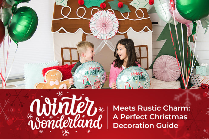 Winter Wonderland Meets Rustic Charm: A Perfect Christmas Decoration Guide