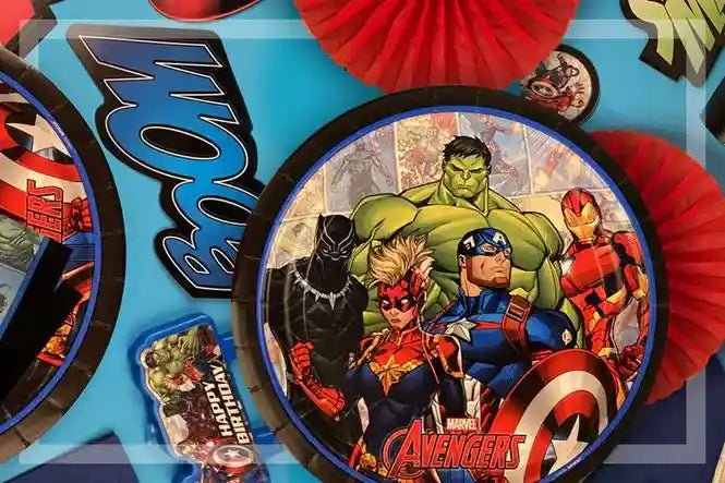Marvel Birthday Party Supplies 