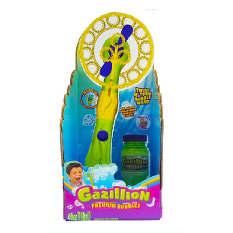 Gazillion Bubble Twist N Turn Wand Bubble Blower
