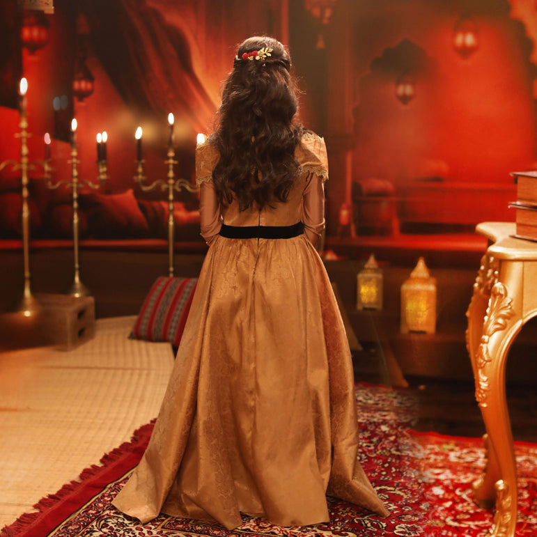 Disney Golden Princess Belle Prestige Dress Up Costume