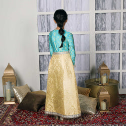Disney Golden Princess Jasmine Prestige Dress Up Costume
