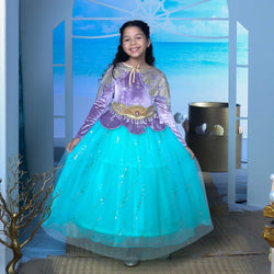 Disney Golden Princess Ariel Prestige Dress Up Costume