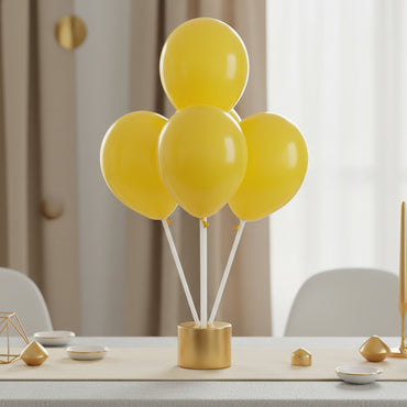 Yellow Sunshine Standard Latex Balloon 5in, 100pcs