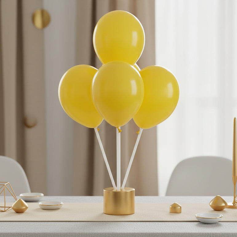 Yellow Sunshine Standard Latex Balloon 5in, 100pcs