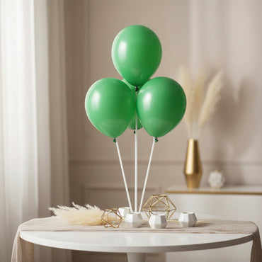 Festive Green Standard Latex Balloons 5in, 100pcs