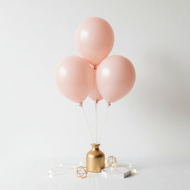 Peach Blush Fashion Latex Balloons 5in, 100pcs