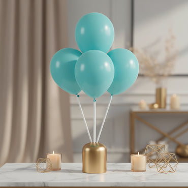 Robins Egg Blue Fashion Latex Balloons 5in, 100pcs