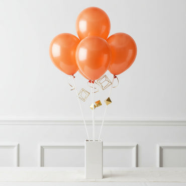 Orange Peel Pearl Latex Balloons 5in, 100pcs