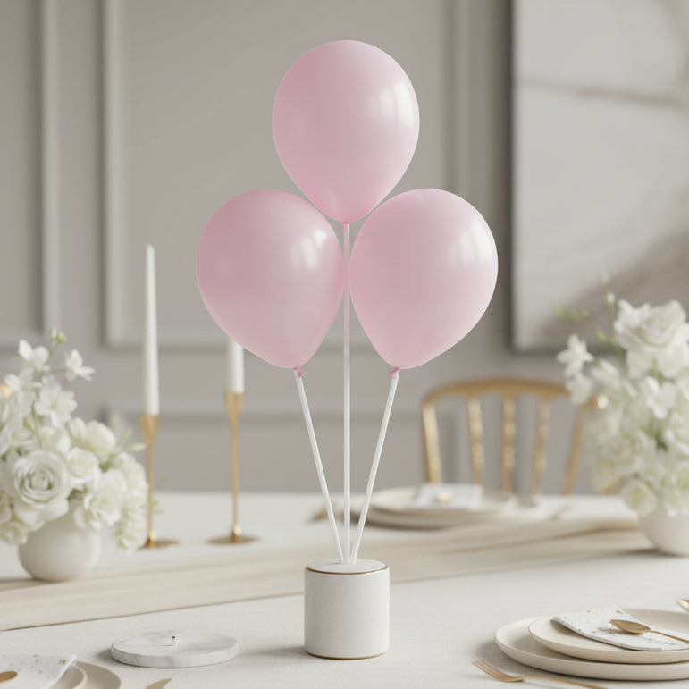 Pretty Pink Pearl Latex Balloons 5in, 100pcs
