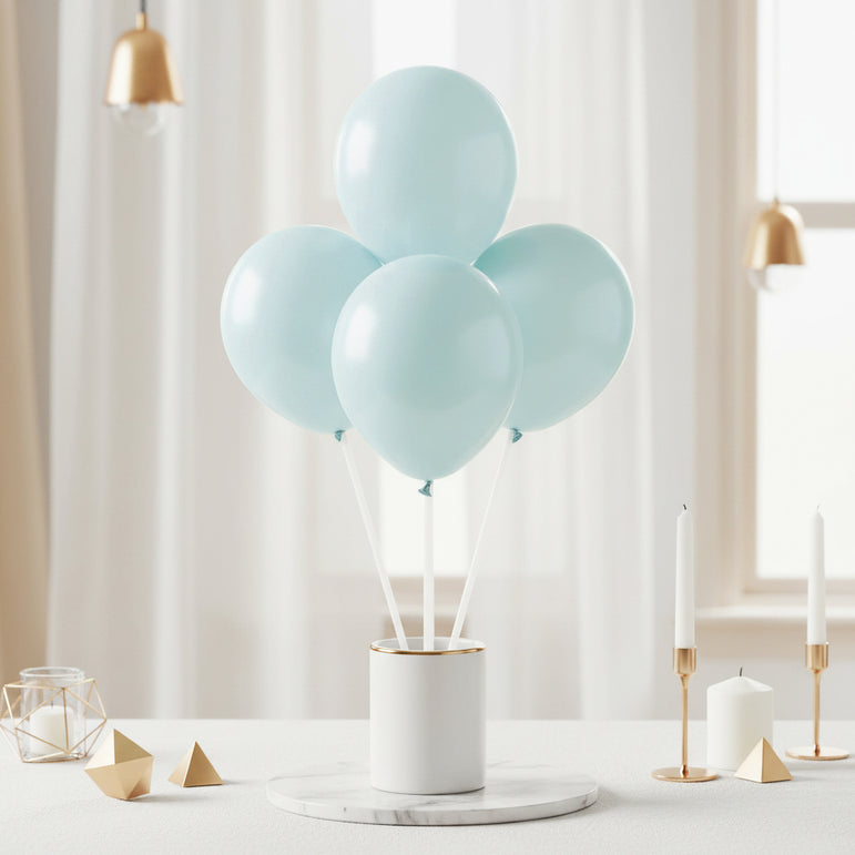 Mint Green Pearl Latex Balloon 5in, 100pcs