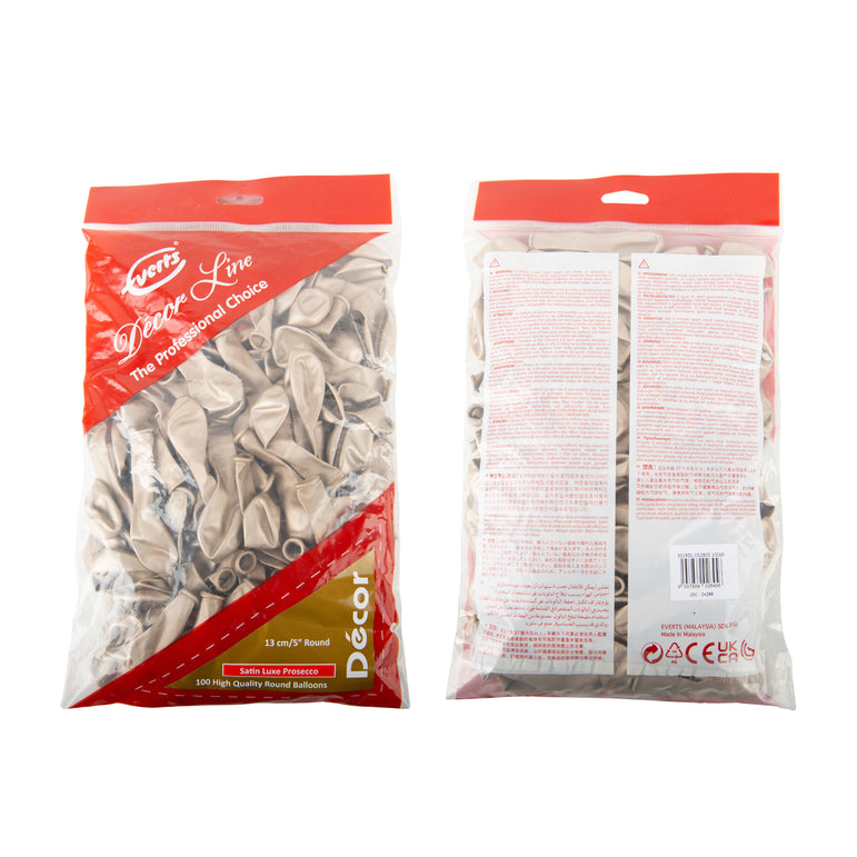 Prosecco Fashion Latex Balloon 5in 100pcs