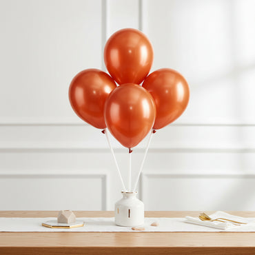 Amber Satin Latex Balloon 5In, 100pcs