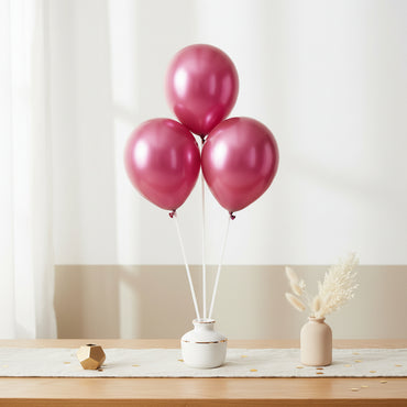 Flamingo Satin Latex Balloon 5in, 100pcs