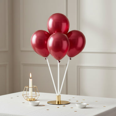 Pomegranate Satin Latex Balloon 5in,100pcs