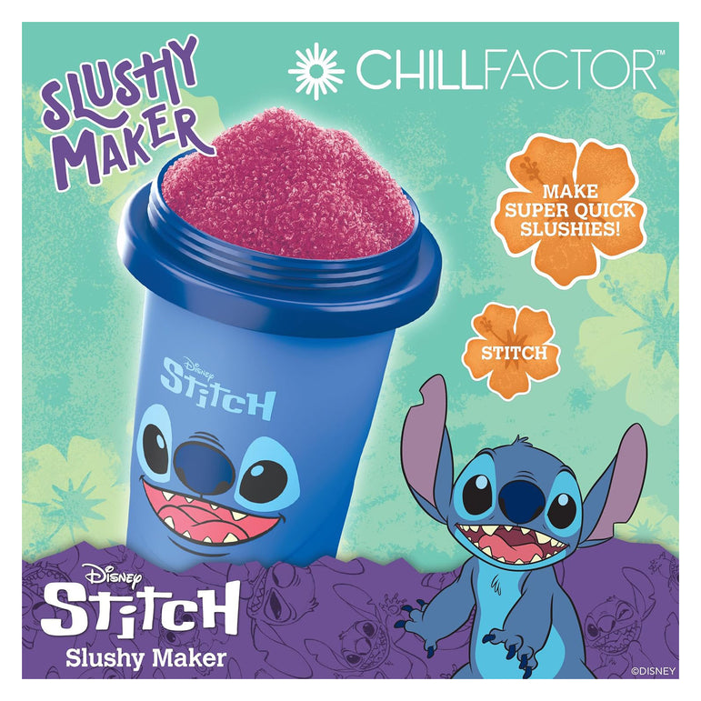 Chill Factor Disney Stitch Reusable Squeeze Cup Slushy Maker