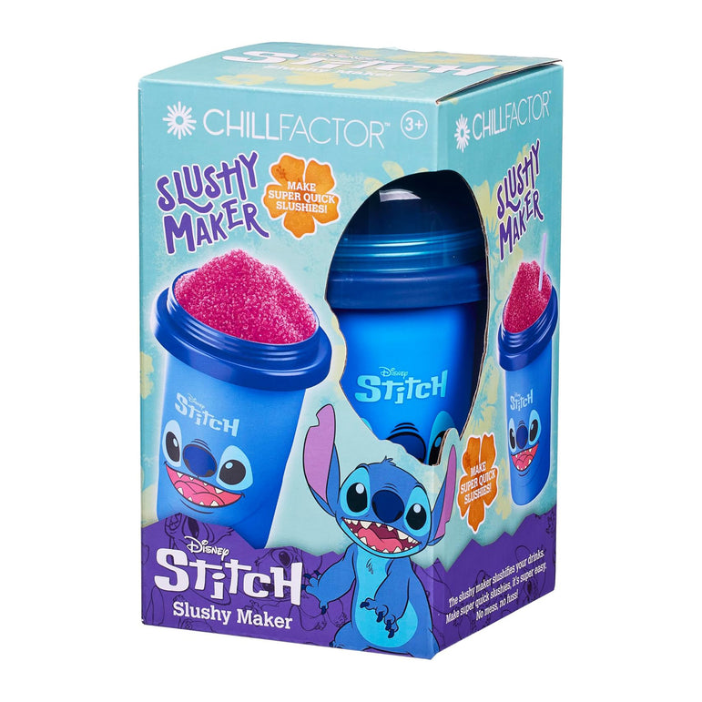 Chill Factor Disney Stitch Reusable Squeeze Cup Slushy Maker