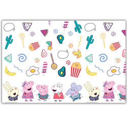 Peppa Pig-Missy Play Entertainment Tablecover Plastic