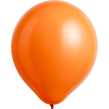 Tangerine Standard Latex Balloons 11in, 50pcs