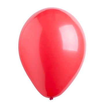 Apple Red Standard Latex Balloons 11in, 50pcs
