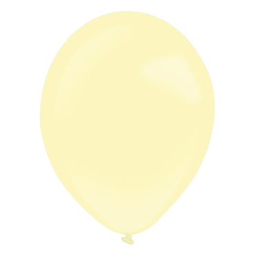 Vanilla Cream Fashion Latex Balloons 11in, 50pcs
