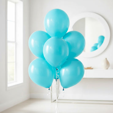 Caribbean Blue Fashion Latex Balloons 11in, 50pcs