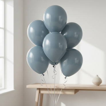 Dusty Blue Fashion Latex Balloon 11in 50pcs