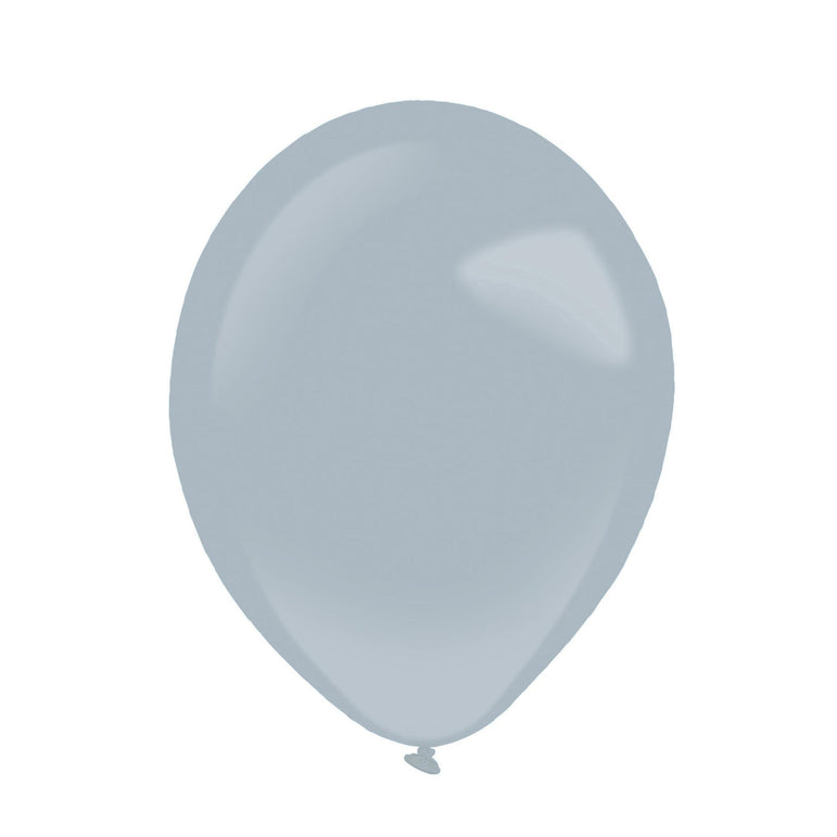 Grey Fashion Latex Balloon 11in, 50pcs