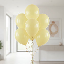 Lemon Macaron Standard Latex Balloons 12in 50pcs