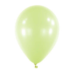Pistachio Macaron Standard Latex Balloons 12in 50pcs