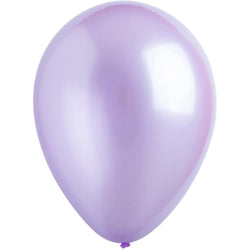 Lavender Pearlized Latex Balloons 11in, 50pcs