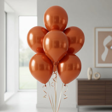 Amber Satine Luxe Latex Balloons 11in, 50pcs